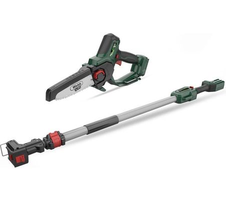 Webb 20V 15cm (6") Cordless Pruning Saw with Extension Pole (2Ah Battery & Charger)