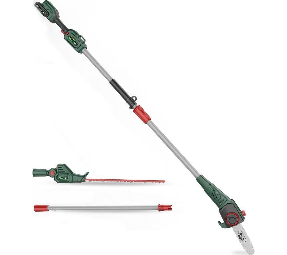 Webb 20V 50cm (20") Cordless Long Reach Hedge Trimmer & Pruner with 2Ah Battery & Charger - Image 1