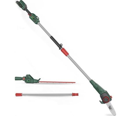 Webb 20V 50cm (20") Cordless Long Reach Hedge Trimmer & Pruner with 2Ah Battery & Charger