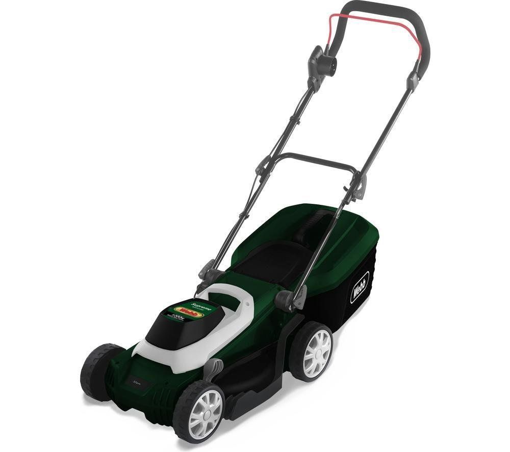 Webb Classic 33cm (13") Rotary Lawnmower with Rear Roller (230V) - Image 1