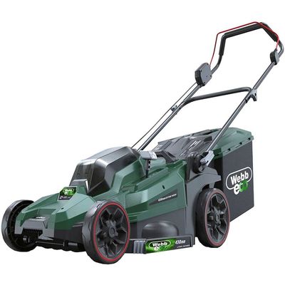 Webb WEV20X2LM43 40v Cordless Brushless 2 in 1 Rotary Lawnmower 430mm No Batteries No Battery Charger