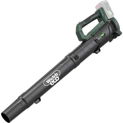 Webb Eco WEV20AB 20v Cordless Axial Garden Leaf Blower No Batteries No Battery Charger