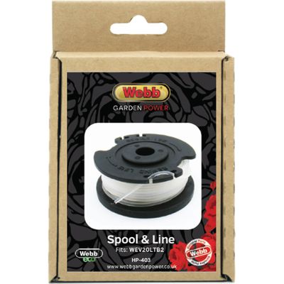 Webb Replacement Spool and Line for WEV20LT Grass Trimmer Pack of 1