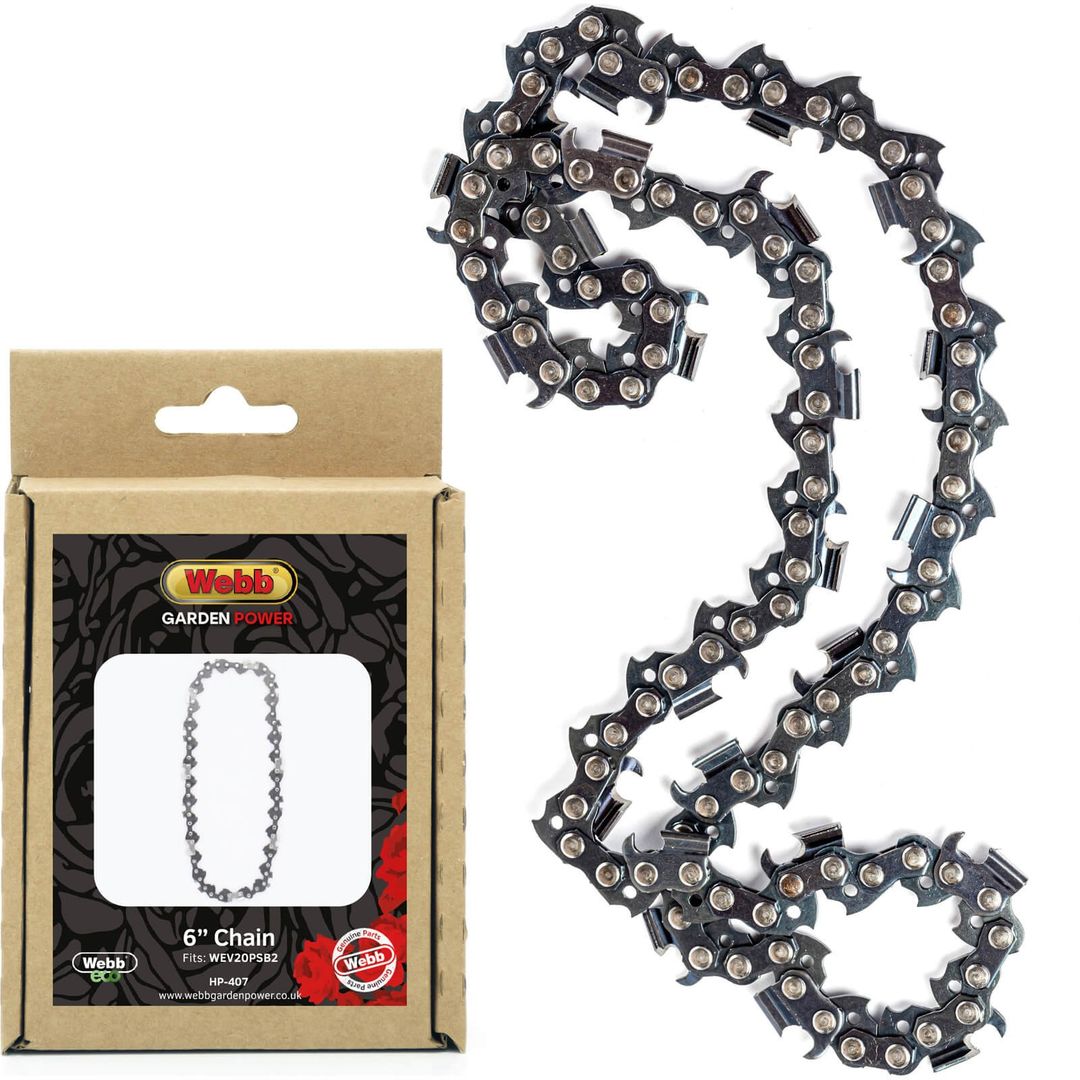 Webb Chainsaw Chain for WEV20PS Cordless Pruning Saw 150mm - Image 1