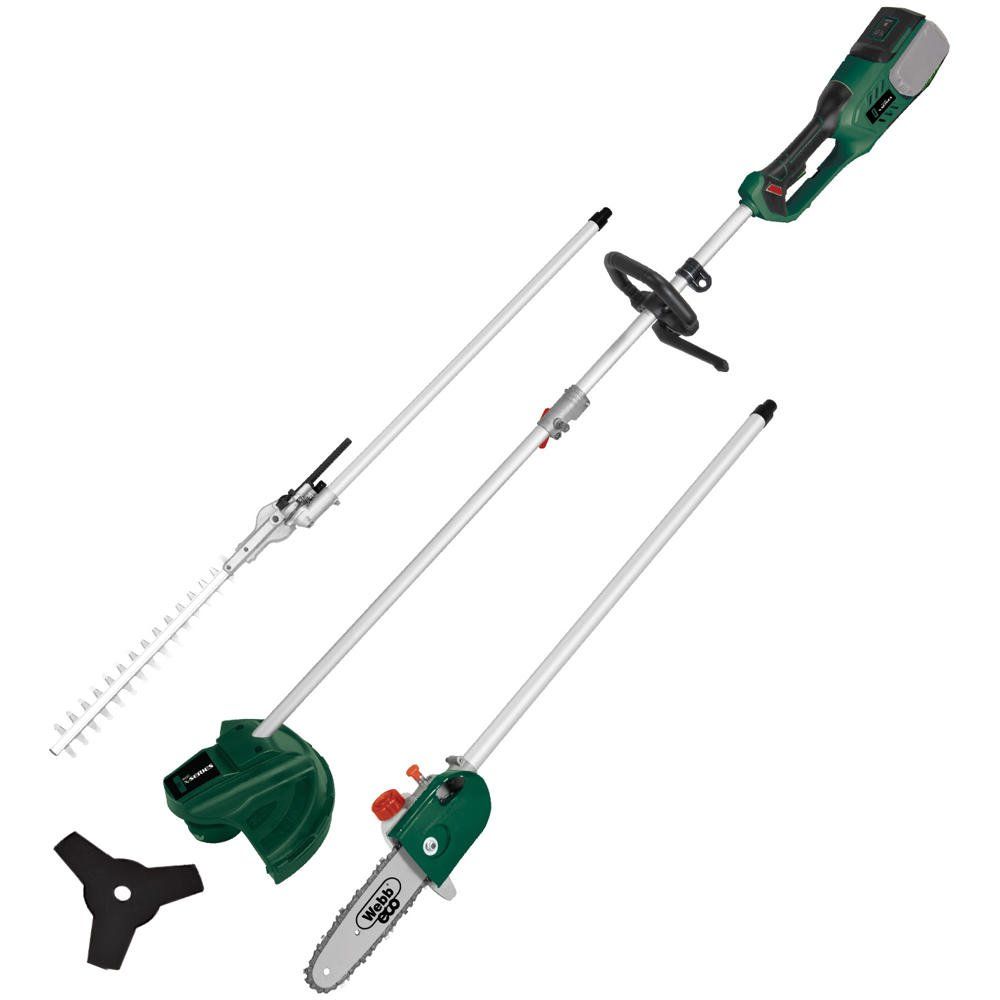 Webb X Series WEV20X2MT 40v Cordless Brushless Garden Multi Tool - Image 1
