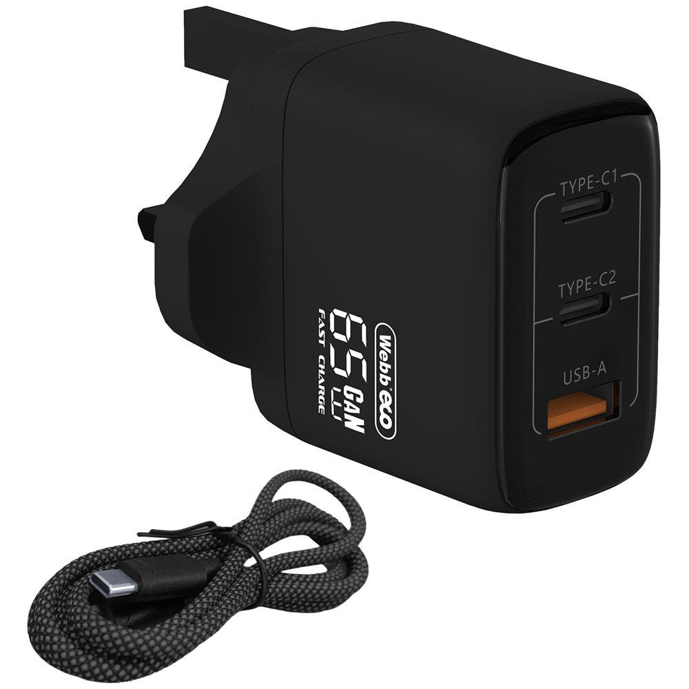 Webb Genuine 65w Twin USB C Port charger (ECO and X-Series USB Port Batteries) - Image 1