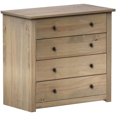 Panama 4 Drawer Chest - Natural - Thumbnail 2