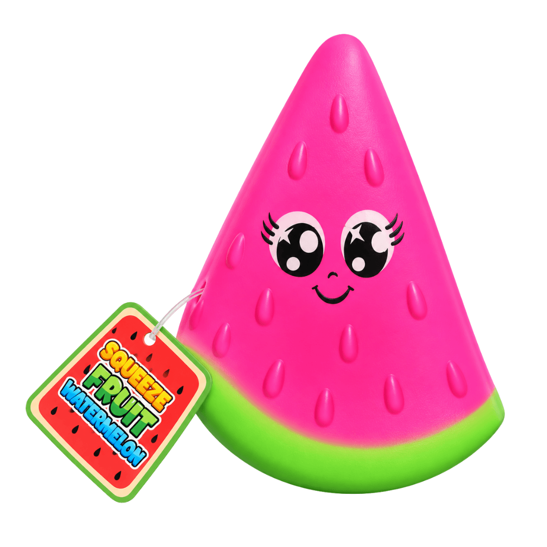 Watermelon Sand Squeeze Toy 10.5 x 6cm Fidget Toy - Image 1