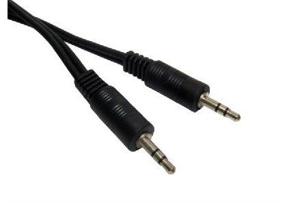 Cables Direct 3m 3.5mm audio cable Black - Image 1