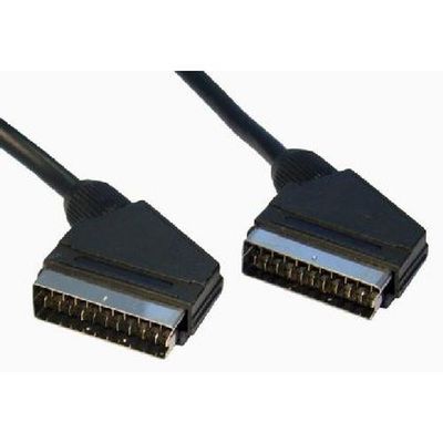 Cables Direct 2SS-05 SCART cable 5 m SCART (21-pin) Black