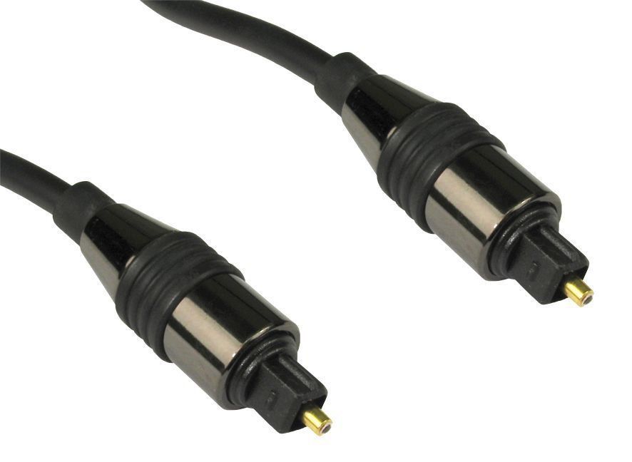 Cables Direct 4OPT-102H audio cable 2.5 m TOSLINK Black - Image 1