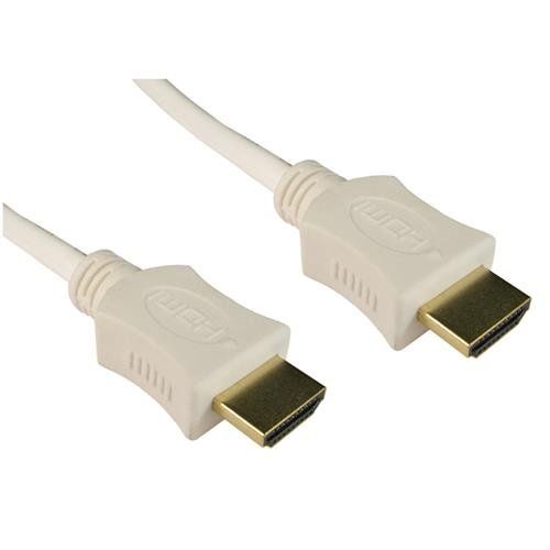Cables Direct HDMI, 5m HDMI cable HDMI Type A (Standard) White - Image 1