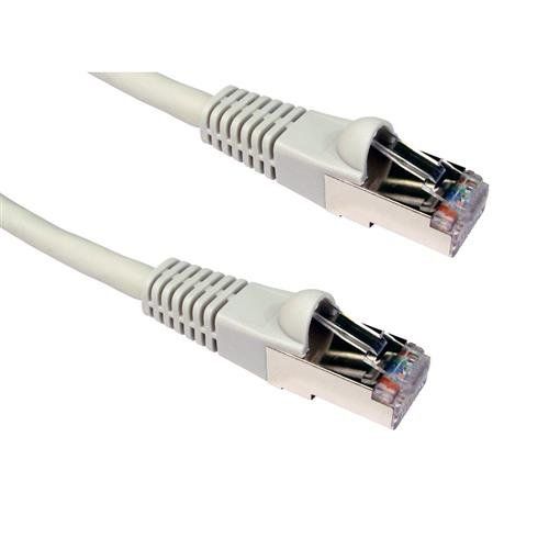 Cables Direct 10m CAT6a. M - M networking cable Grey S/FTP (S-STP) - Image 1