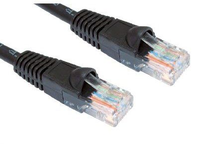 Cables Direct B6-503K networking cable Black 3 m Cat6 U/UTP (UTP)
