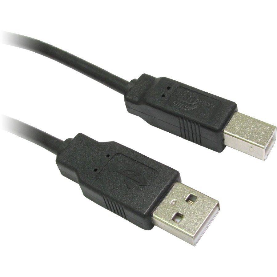 Cables Direct CDL-102 USB cable USB 2.0 2 m USB A USB B Black - Image 1