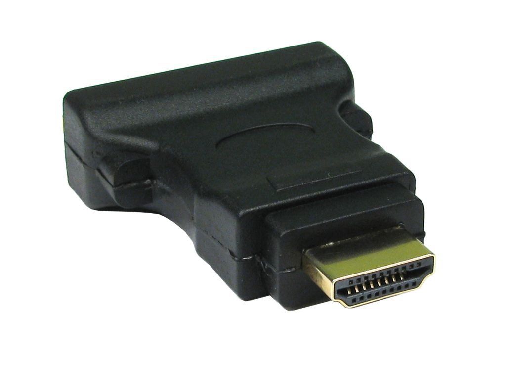 Cables Direct CDL-DV005 cable gender changer DVI-D 19-p HDMI M Black - Image 1