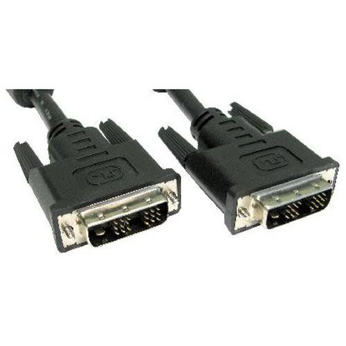 Cables Direct 2m DVI-D m/m DVI cable Black - Image 1