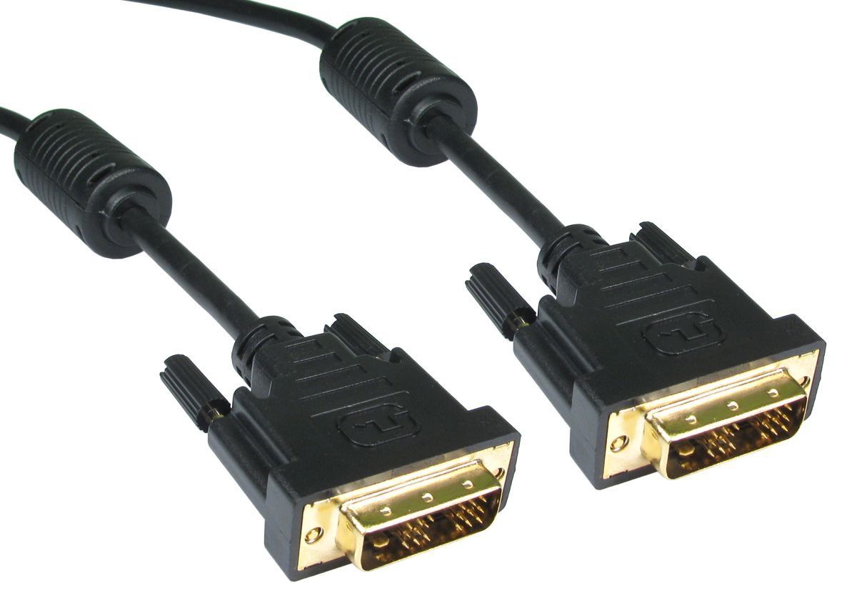 Cables Direct CDL-DV06-10M DVI cable DVI-D Black - Image 1