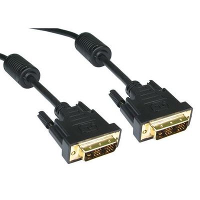 Cables Direct CDL-DV06-1M DVI cable DVI-D Black
