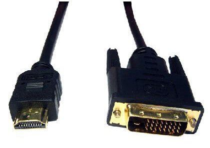 1M BLK HDMI M-DVI-D DUAL LINK CBL GD