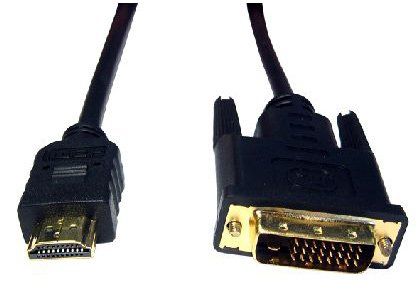 Cables Direct 3m HDMI-DVI-D Black