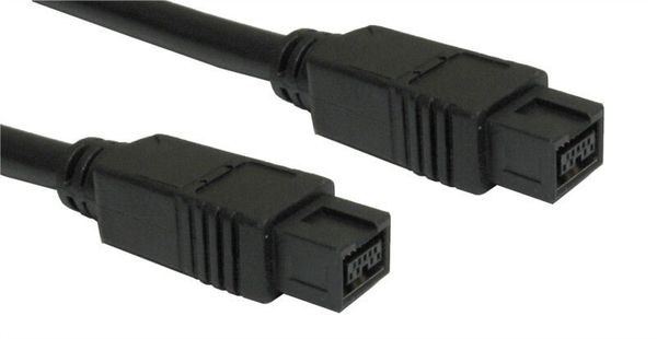 Cables Direct CDLIEE-1402 FireWire cable 2 m 9-p Black