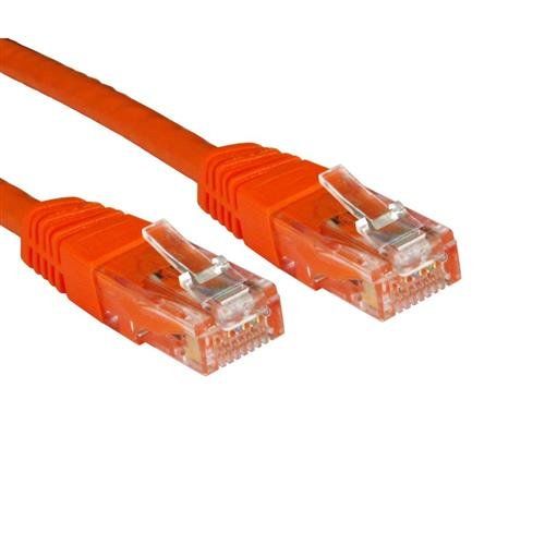 Cables Direct UTP Cat6 10m networking cable Orange U/UTP (UTP) - Image 1