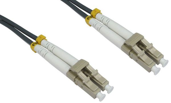 Cables Direct 1.0m LC-LC 62.5/125 MMD OM1 InfiniBand/fibre optic cable 1 m Grey
