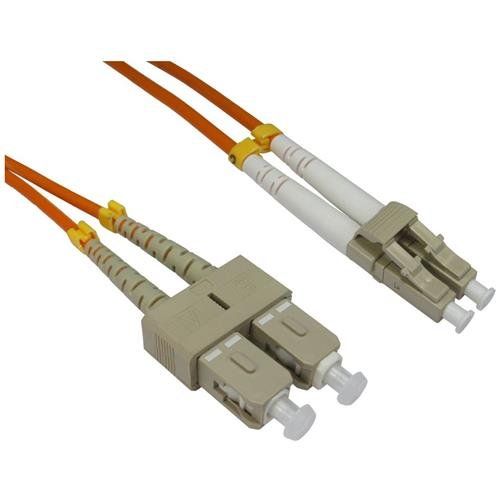 Cables Direct CDL 5m OM2 Fibre Cable LC - SC - Image 1