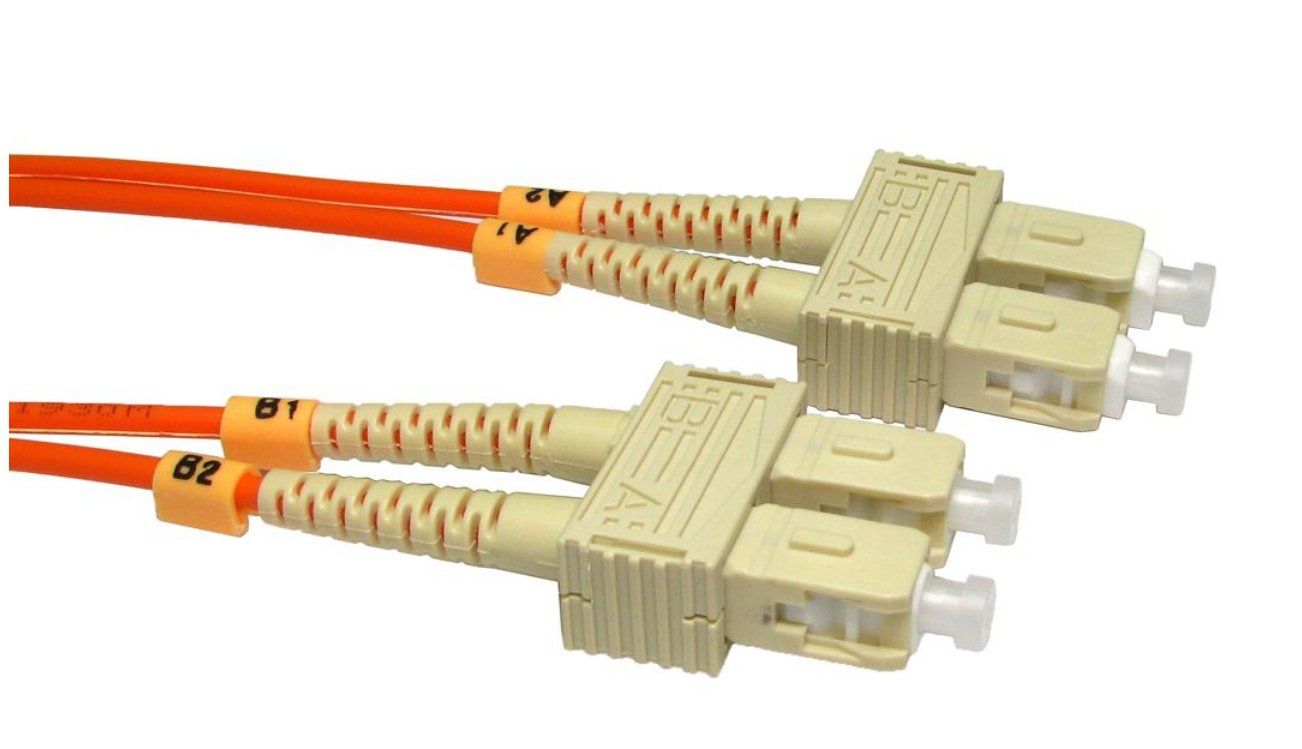Cables Direct SC-SC OM2 MMF 1m InfiniBand/fibre optic cable Orange - Image 1
