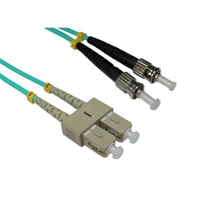 Cables Direct CDL 2MTR ST-SC 50/125 OM3 AQUA