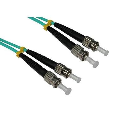 Cables Direct CDL 10MTR ST-ST OM3 50/125 AQUA