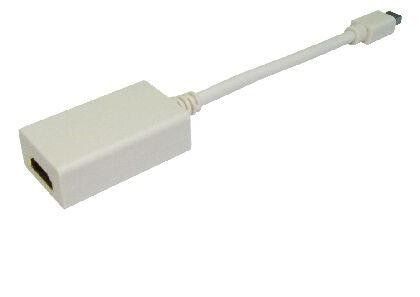 Cables Direct HDMINIDP-HDMI video cable adapter 0.15 m Mini DisplayPort White - Image 1