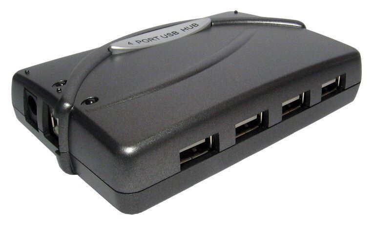 Cables Direct NLUSB2-222. Hub interfaces: USB 2.0. Data transfer rate: 480 Mbit/s Product colour: Black Cable length: 80 m. Cables included: USB - Image 1