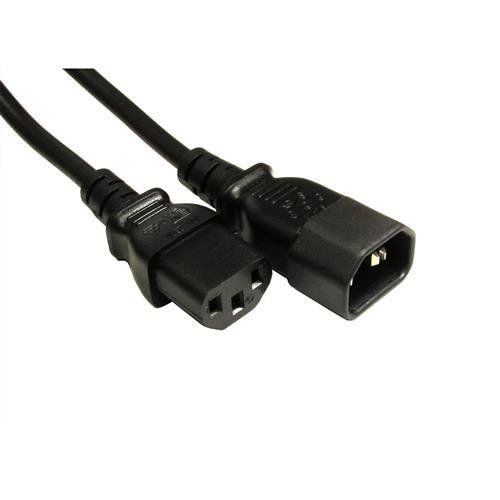 Cables Direct RB-310 power cable Black 3 m C13 coupler C14 coupler - Image 1