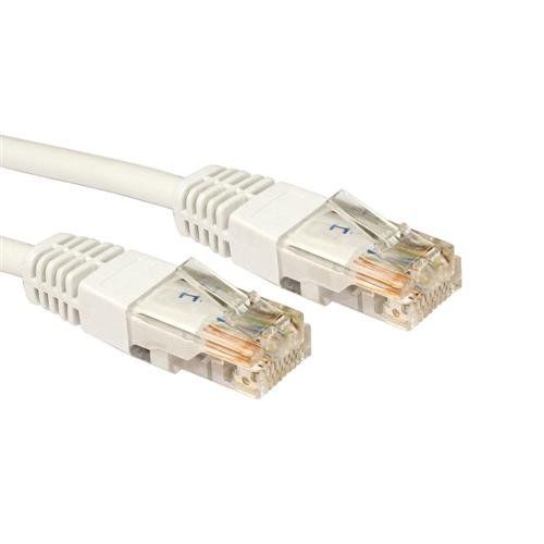 Cables Direct Cat5e Patch Cable networking cable White 25 m U/UTP (UTP - Image 1
