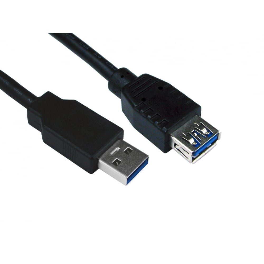 Cables Direct USB3-823 USB cable USB 3.2 Gen 1 (3.1 Gen 1) 3 m USB A Black - Image 1