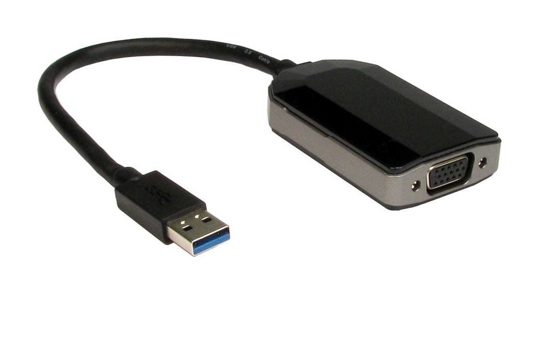 Cables Direct USB 3.0 - VGA USB graphics adapter Black - Image 1