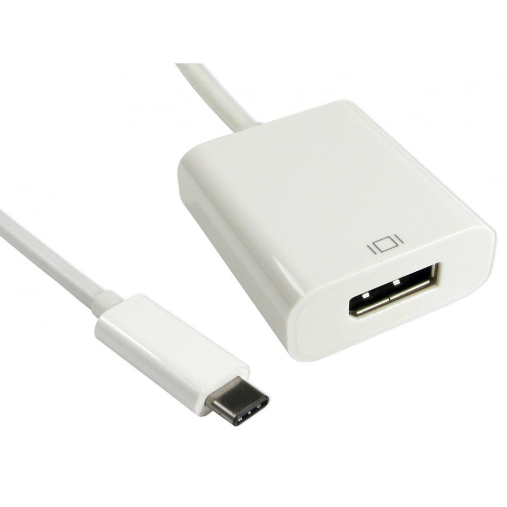 Cables Direct 15CM USB TYPE C (M) TO DISPLAY PORT - Image 1
