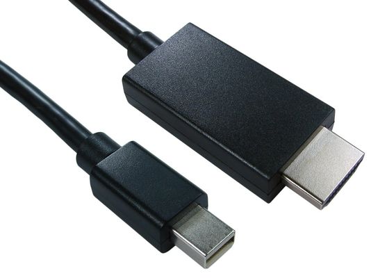 Cables Direct DisplayPort/HDMI, 1m HDMI Type A (Standard) Black