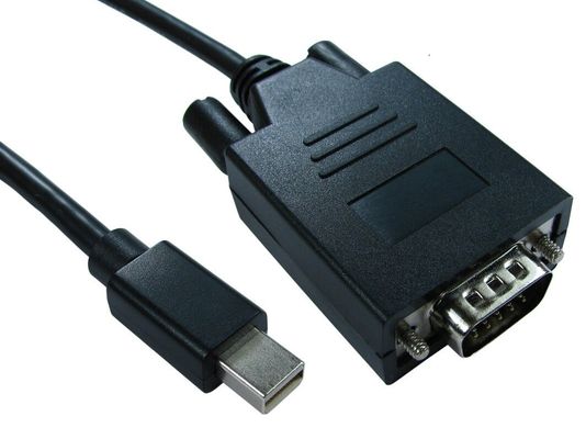 Cables Direct Mini Display Port - VGA1m Mini DisplayPort VGA (D-Sub) Black