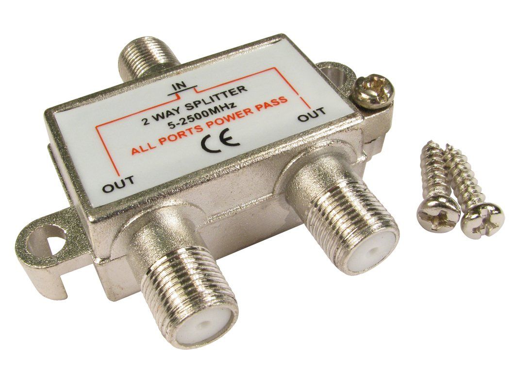 Cables Direct F-Connector Splitter - Image 1