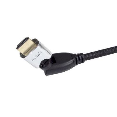 Cables Direct HDMI/HDMI M/M 3m HDMI cable HDMI Type A (Standard) Black, Silver