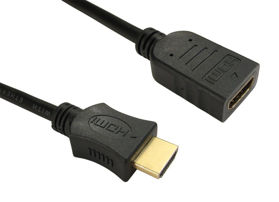 Cables Direct HDMI 2m HDMI cable HDMI Type A (Standard) Black - Image 1