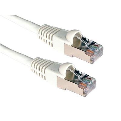 Cables Direct Cat6a. 20m networking cable White S/FTP (S-STP)