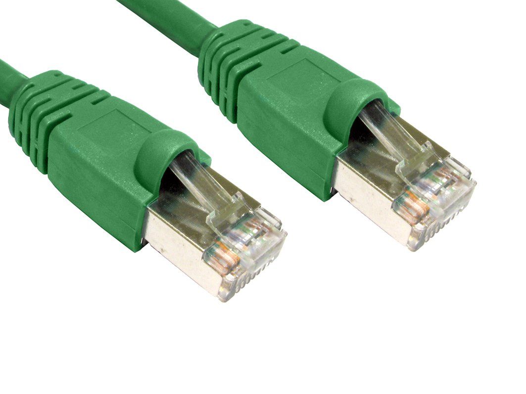 Cables Direct Cat6. 20m. FTP networking cable Green F/UTP (FTP) - Image 1