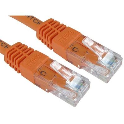 Cables Direct Cat6. 7m networking cable Orange U/UTP (UTP)