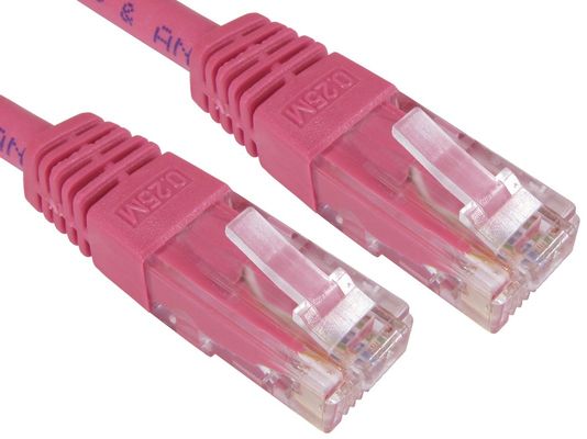 Cables Direct UTP Cat6 7m networking cable Pink U/UTP (UTP)