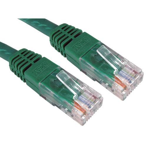 Cables Direct UTP Cat6 15m networking cable Green U/UTP (UTP) - Image 1