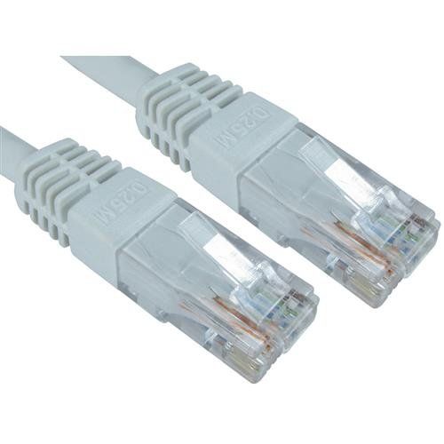 Cables Direct 25m Cat6 networking cable White U/UTP (UTP) - Image 1